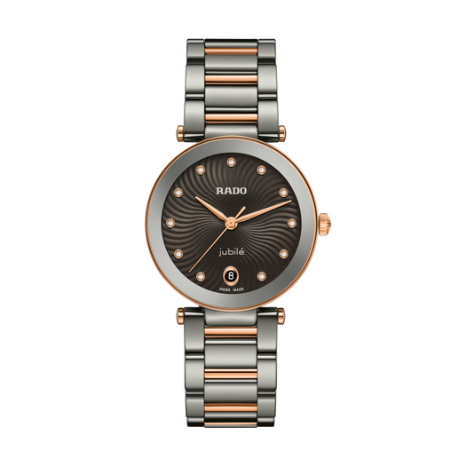 Rado La Coupole Diamonds Grey Dial Women's Watch 31mm