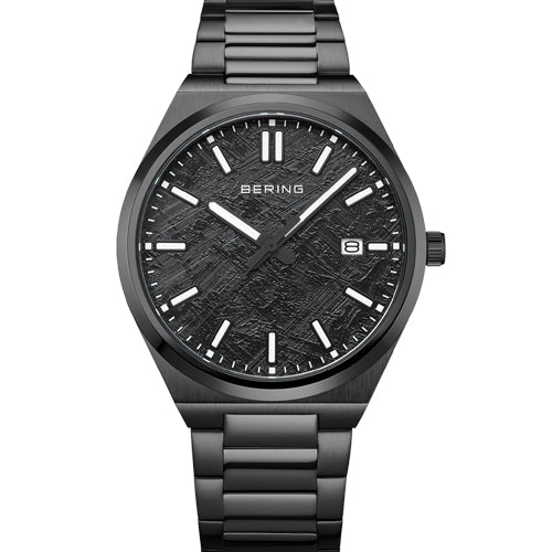 Bering Classic Black Dial Men 39mm 17639-722