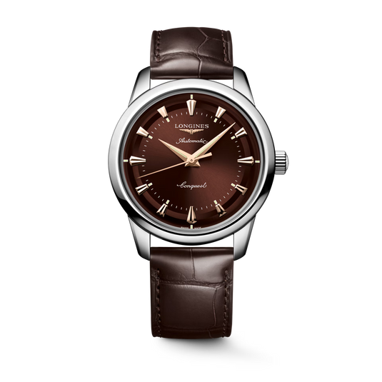 Longines Conquest Heritage Brown Dial Men 40mm L16504622