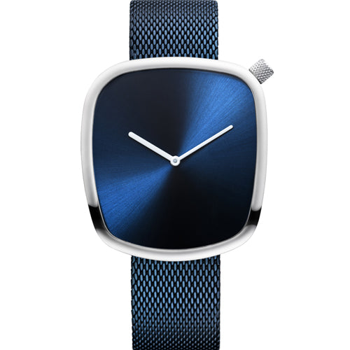 Bering Classic Blue Dial Men 40mm 18040-307