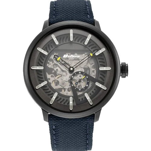 Titan Octane Aerobatics Mechanical Analog Black Dial Nylon Strap Watch for Men 42.1mm 1858NL01