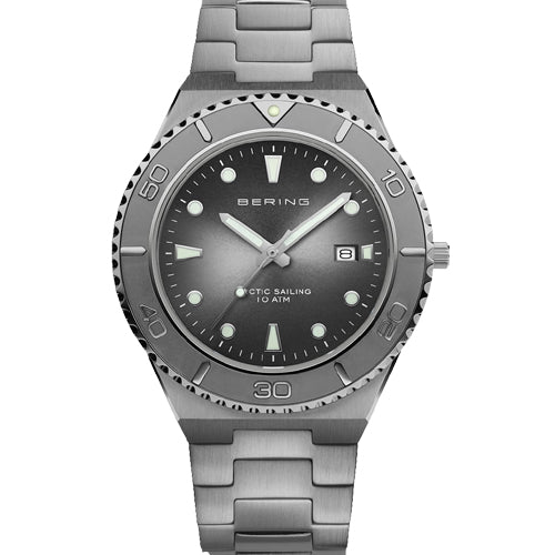 Bering Arctic Sailing Grey Dial Men 40mm 18940-777