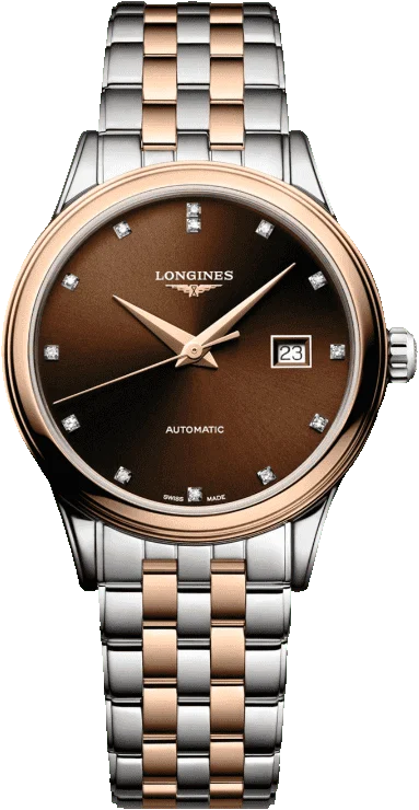 Longines Conquest Sunray brown Dial Women 30mm L43743087