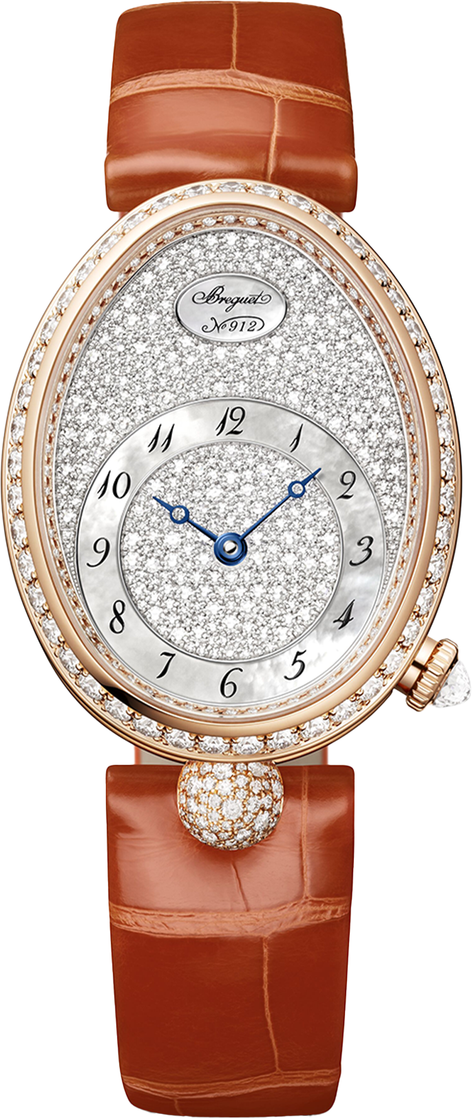 Breguet Reine De Naples 8938 Pave Dial Women 36.50 mm