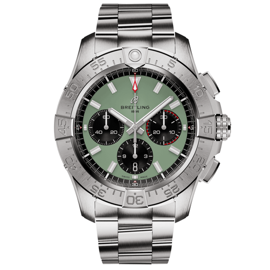 Breitling Avenger B01 Chronograph Green Dial Men 44mm