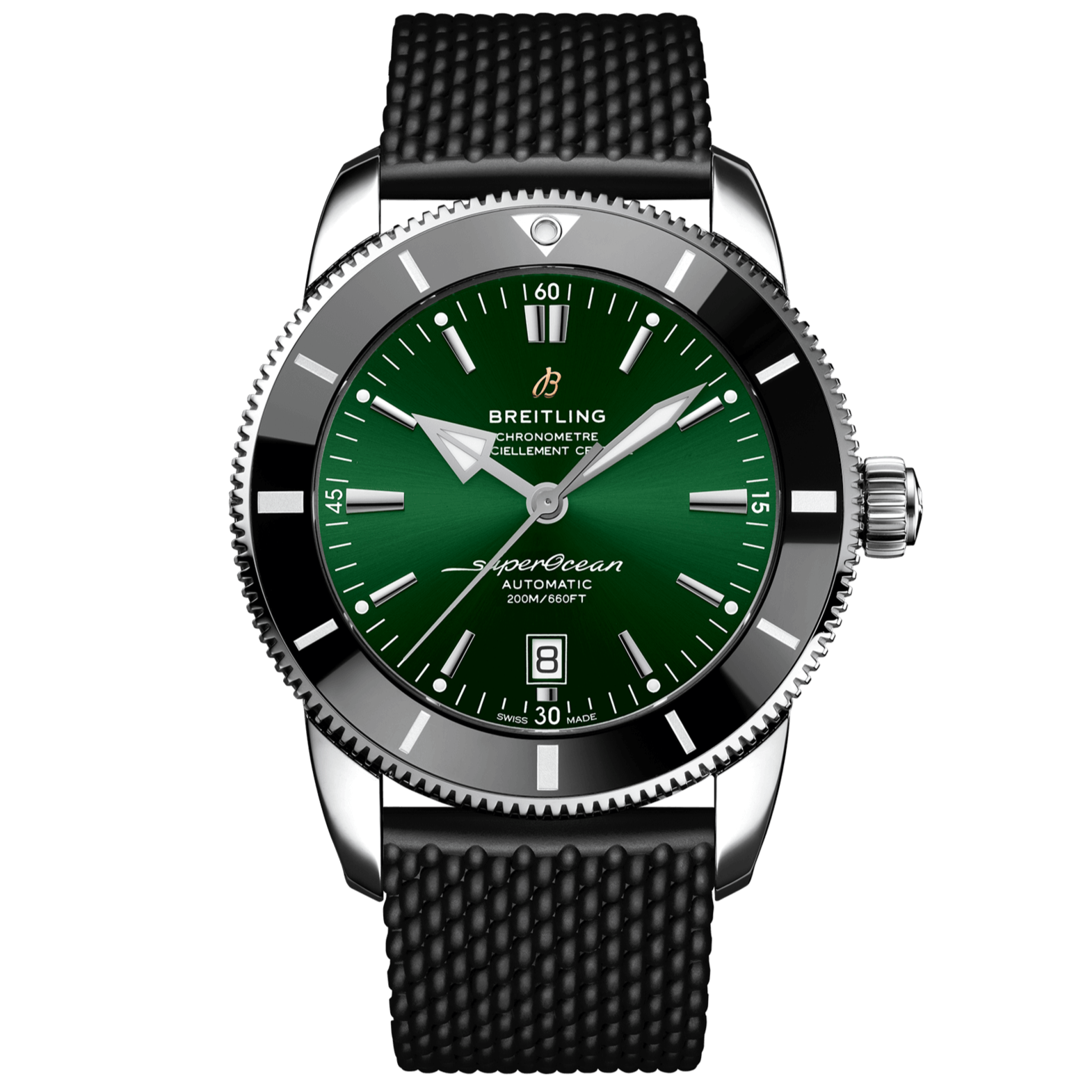 Breitling Superocean Heritage B20 Automatic Green Dial Men 46mm AB2020 Zimson Watch Store