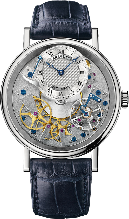 Breguet Tradition 7057 Silver Dial Men 40 mm