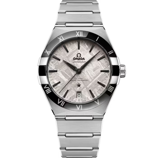 Omega Constellation Grey Dial Women 41mm