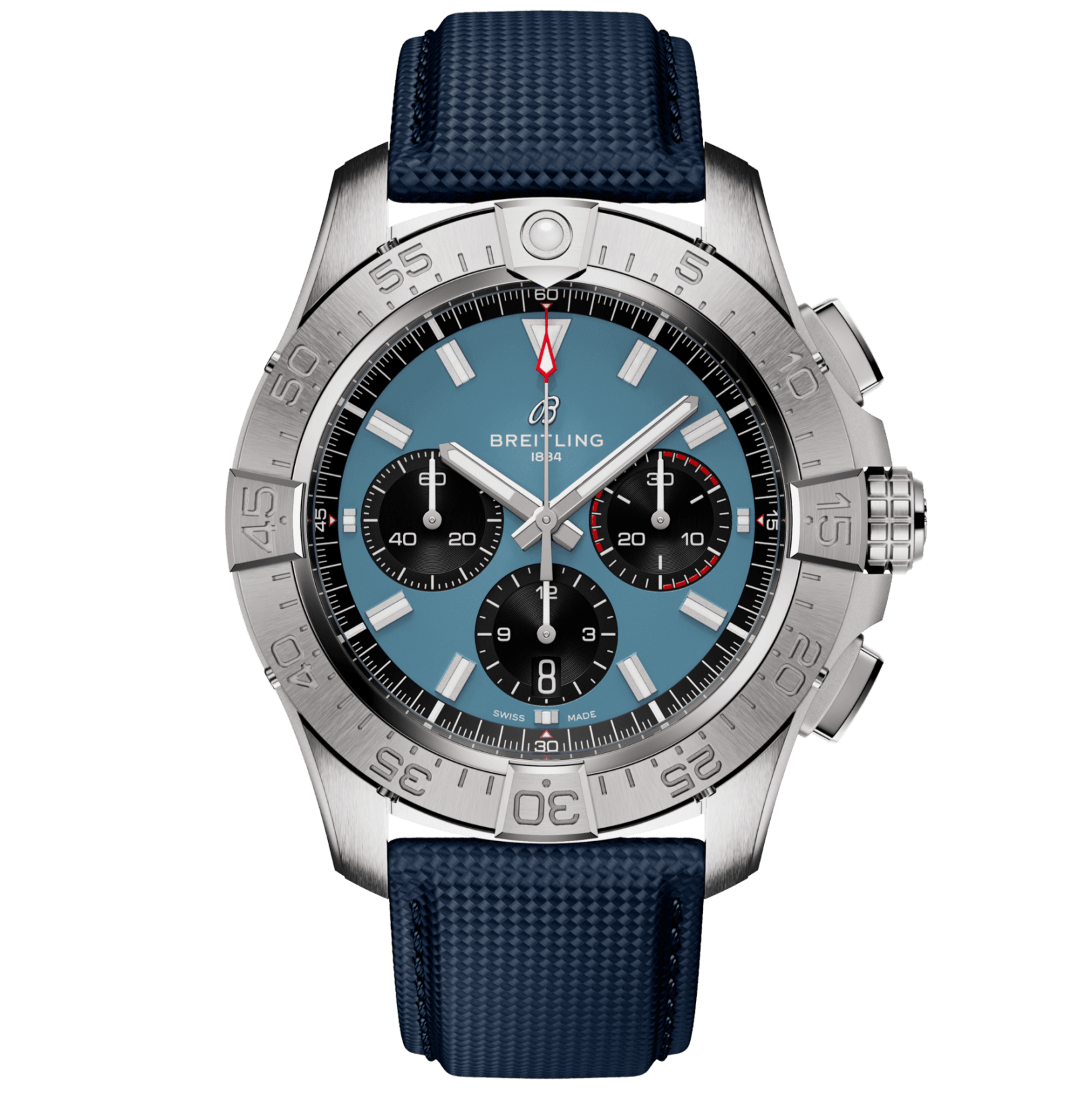 Breitling Avenger B01 Chronograph Blue Dial Men 44mm AB0147101C1X1