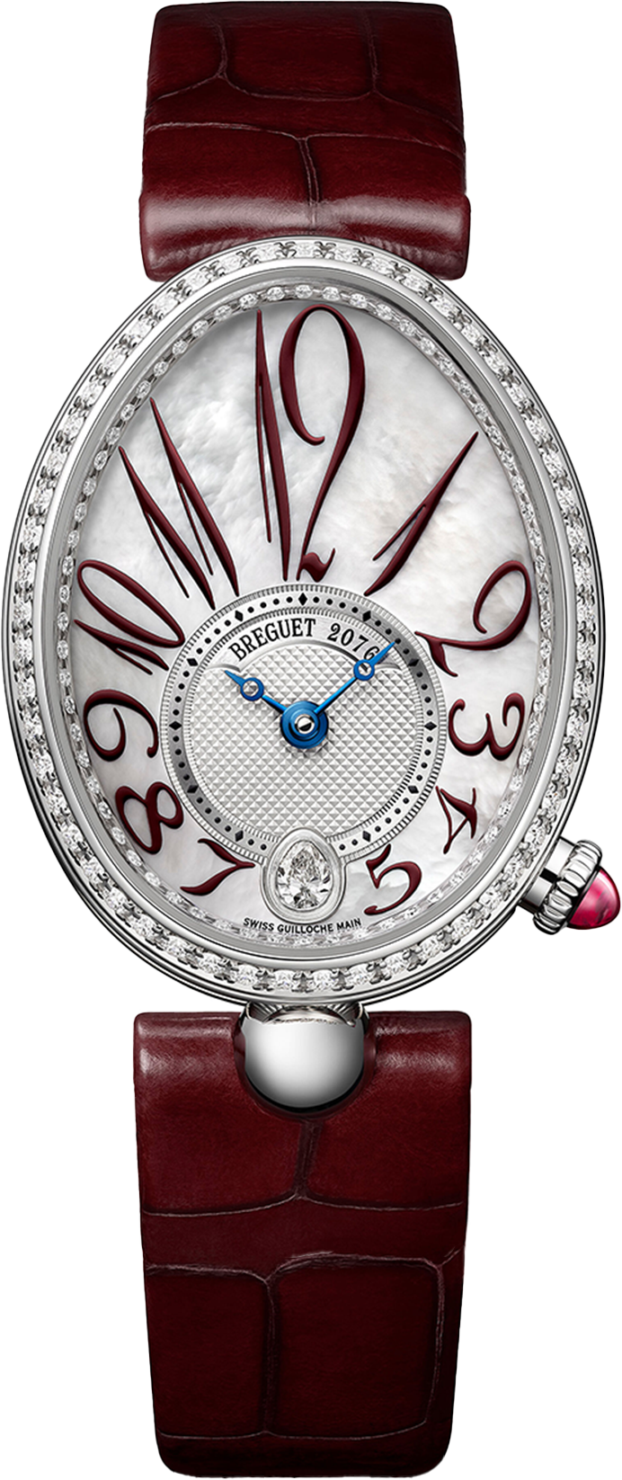 Breguet Reine De Naples 8918 Mother of Pearl Dial Women 36.50 mm