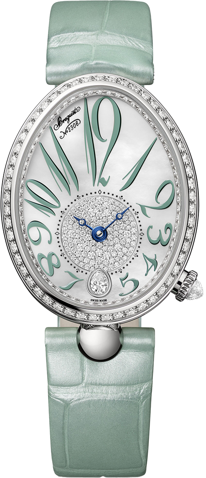 Breguet Reine De Naples 8918 Mother of Pearl Dial Women 36.50 mm