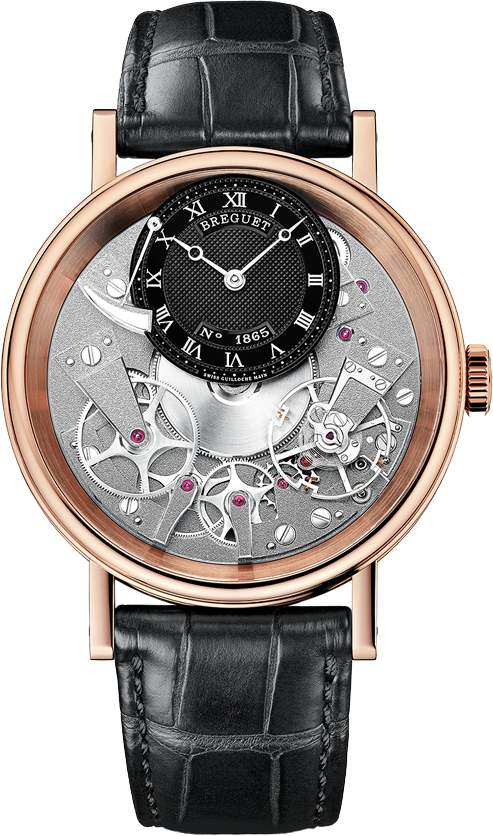 Breguet Tradition 7057 Black & Grey Dial Men 40 mm