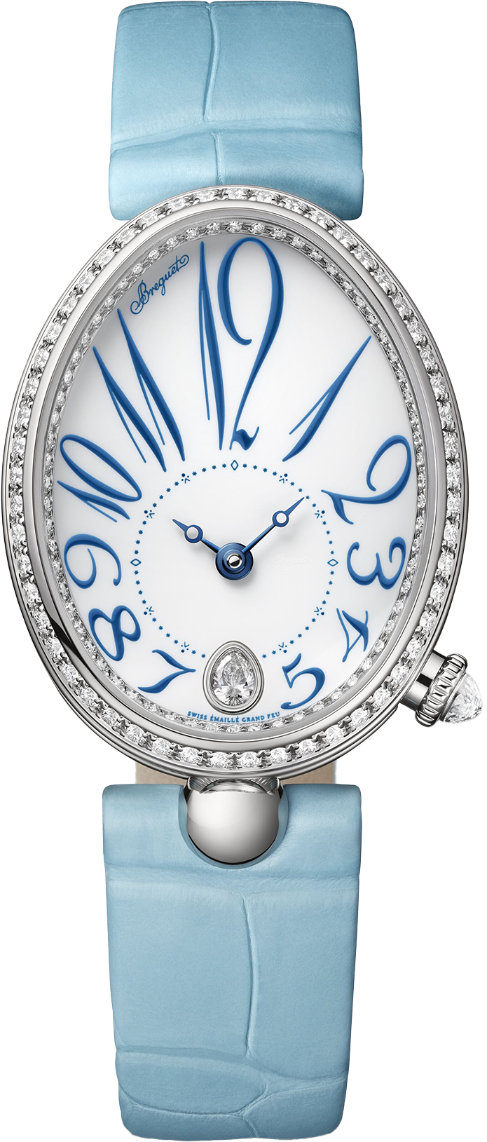 Breguet Reine De Naples 8918 Mother of Pearl Dial Women 36.50 mm