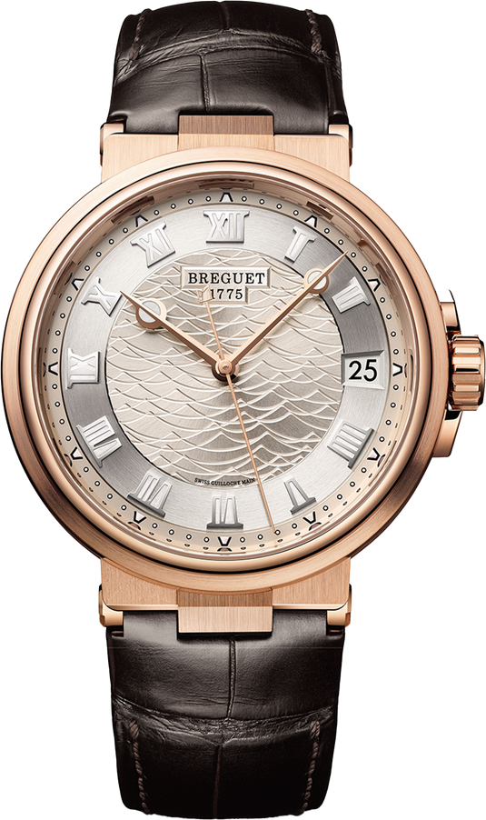 Breguet Marine Silver Dial Men 40 mm