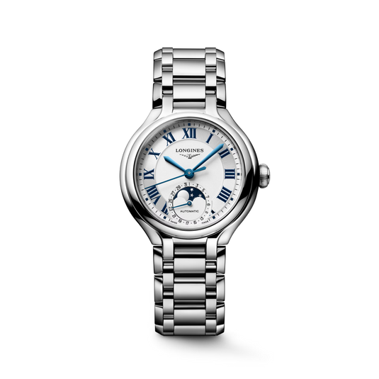 Longines PrimaLuna Moonphase Opaline Ivory Dial Women 34mm L81264716