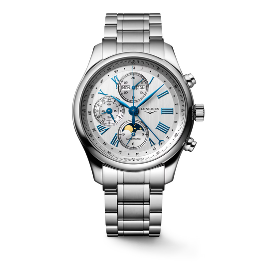 Longines Master Collection Chrono Moonphase Opaline Ivory Dial Men 42mm L27734716