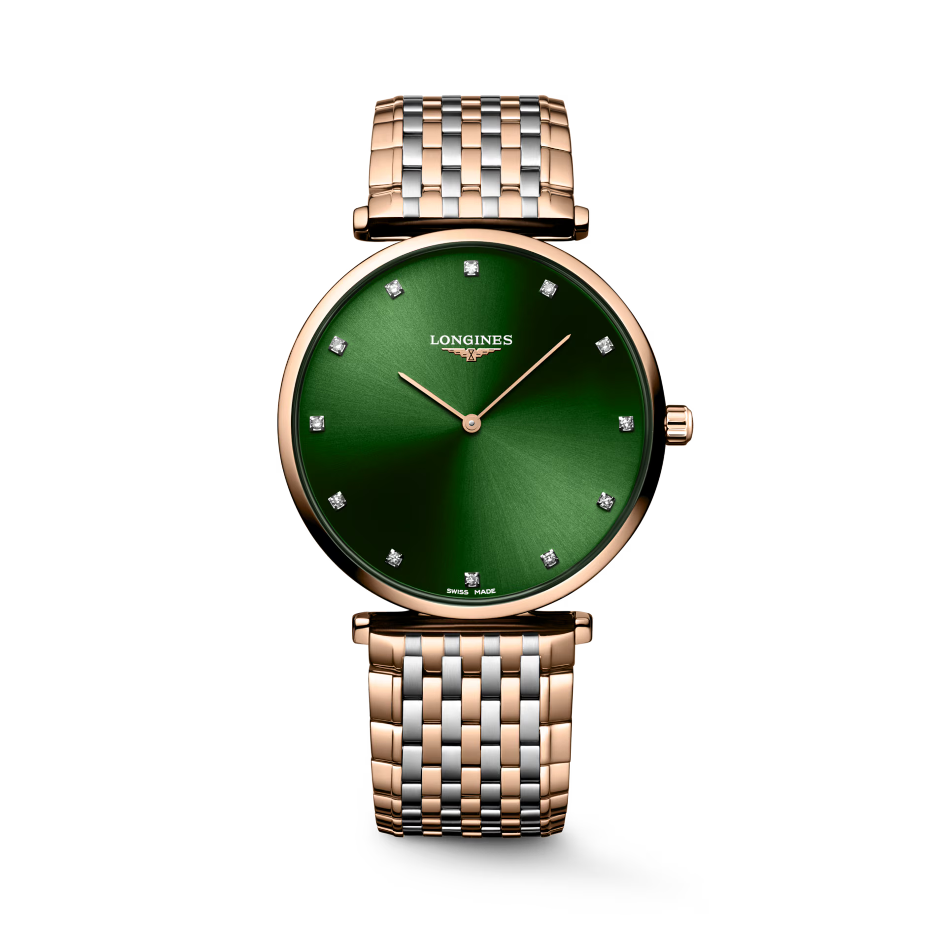 Longines La Grande Classique De Sunray Green Dial Men 38mm L48661087