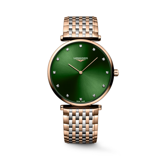 Longines La Grande Classique De Sunray Green Dial Men 38mm L48661087