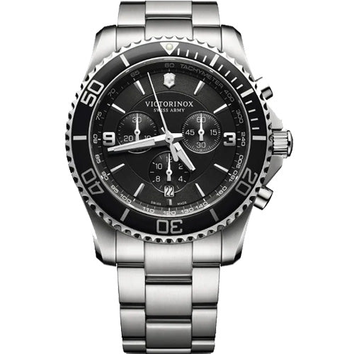 Victorinox Maverick Black Dial Men 43mm 241695