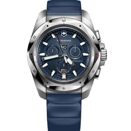 Victorinox I.N.O.X Chrono Blue Dial Men 43mm 241984