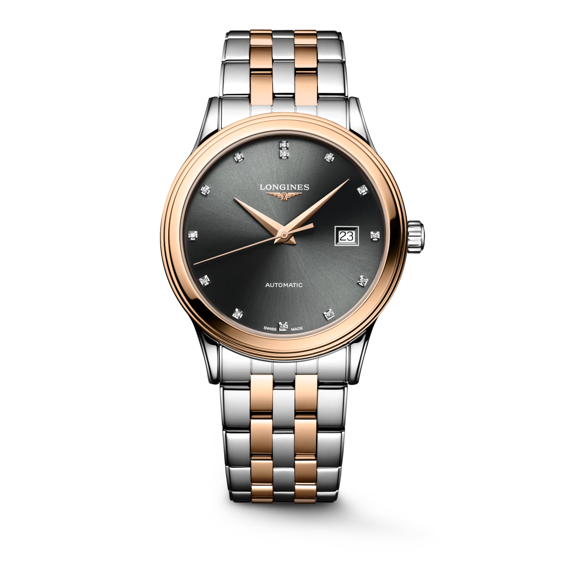 Longines Flagship Classic Sunray Anthracite Dial Men 40mm L49843777