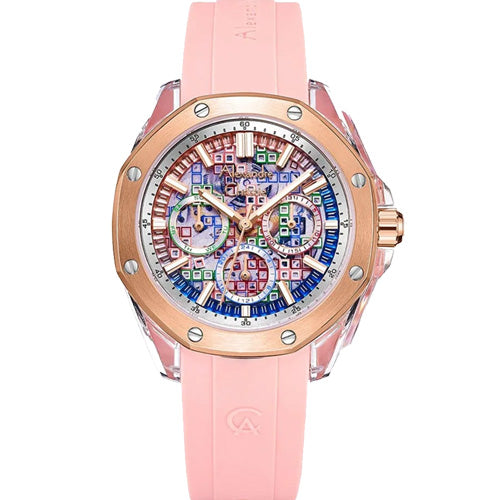 Alexandre Christie Multi Color Dial Women 37mm 2B12BFRTRPN