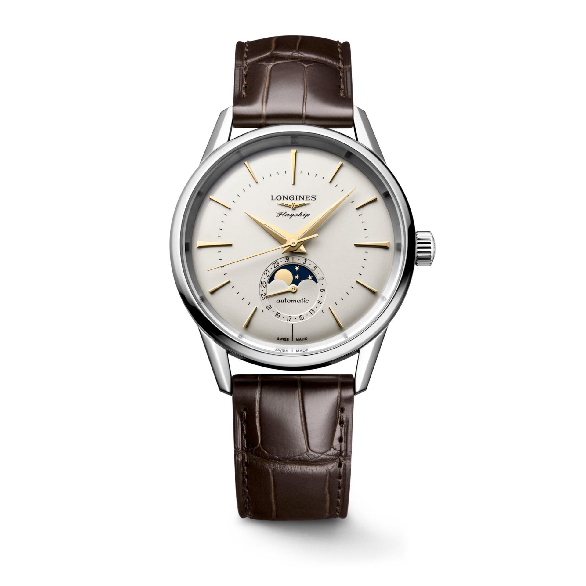 Longines La Grande Classique De Opaline Ivory  Dial Men 38.50mm L48154782