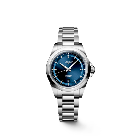 Longines Conquest Sunray Blue Dial Women 30mm L33204976