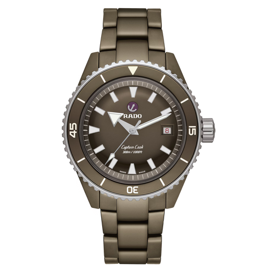 Rado Captain Cook High-Tech Ceramic Diver Automatic Watch 43mm