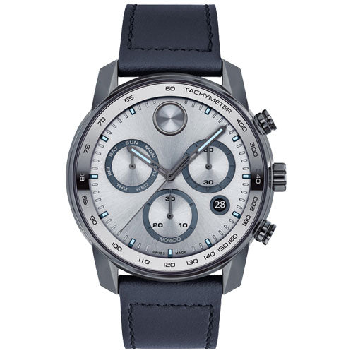 Movado Bold Verso Grey Dial Men 44mm