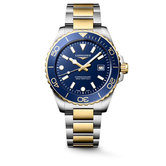 Longines HydroConquest Blue Sandblasted Dial Men 42mm L37693967