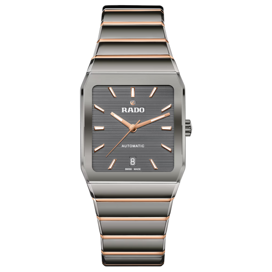 Rado Anatom Automatic Grey Dial Ceramic Men's Watch 32.5mm
