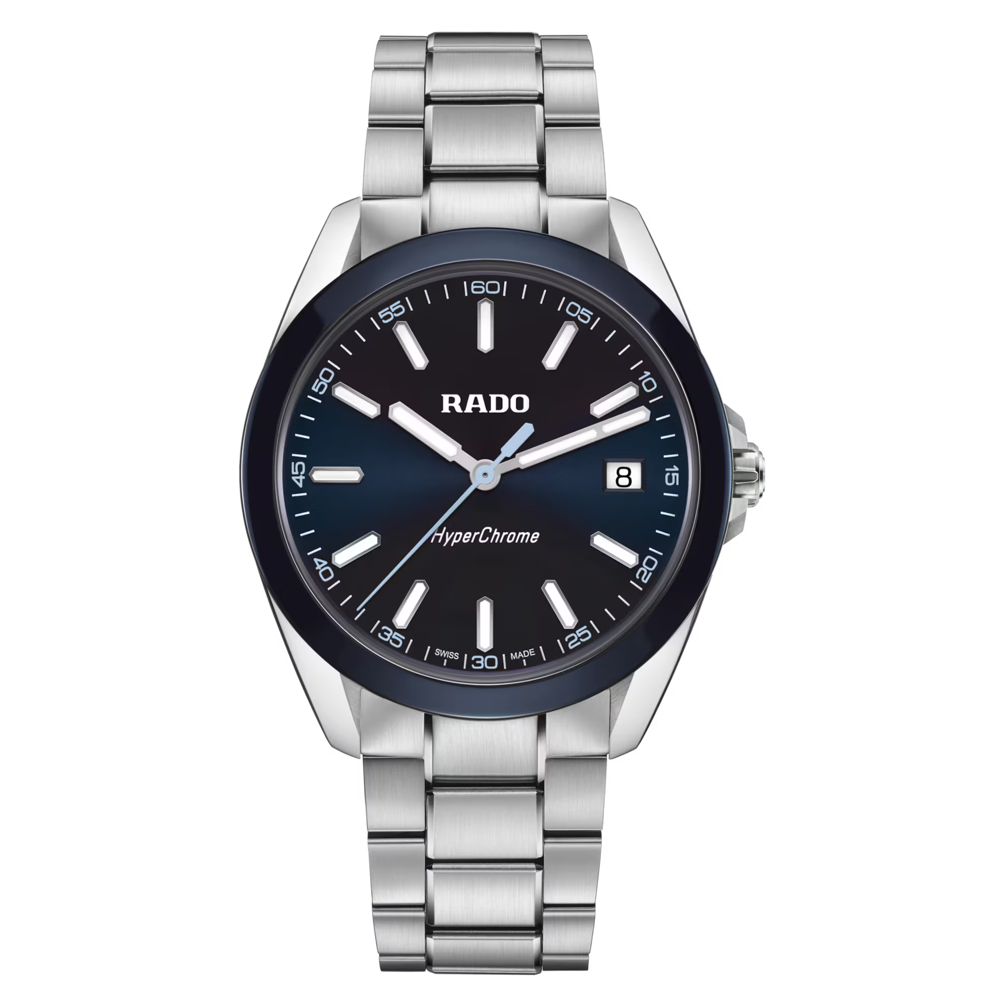 Rado HyperChrome Quartz Blue Dial Men's Watch 41.5mm