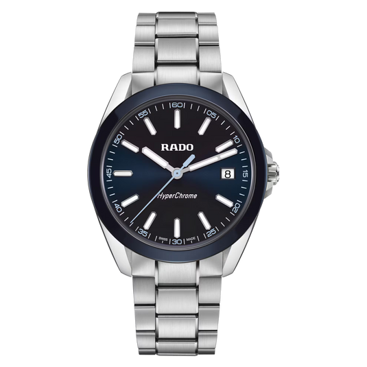 Rado HyperChrome Quartz Blue Dial Men's Watch 41.5mm
