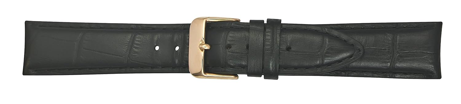 Classics Black Dial Leather Strap