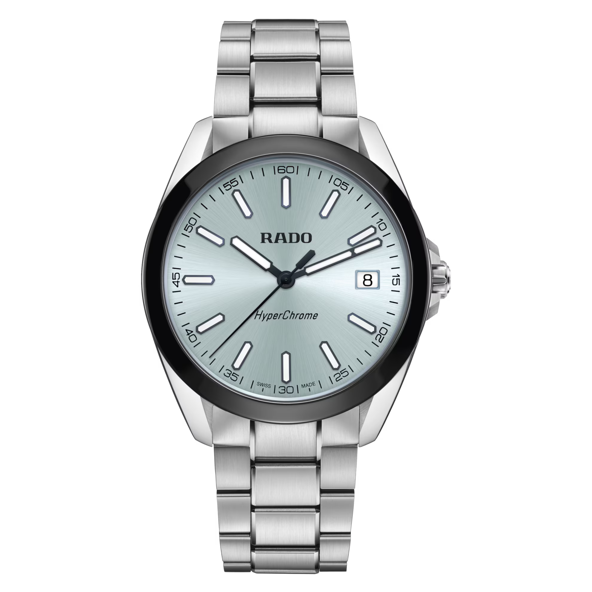Rado HyperChrome Quartz Ice Blue Dial Men's Watch 41.5mm