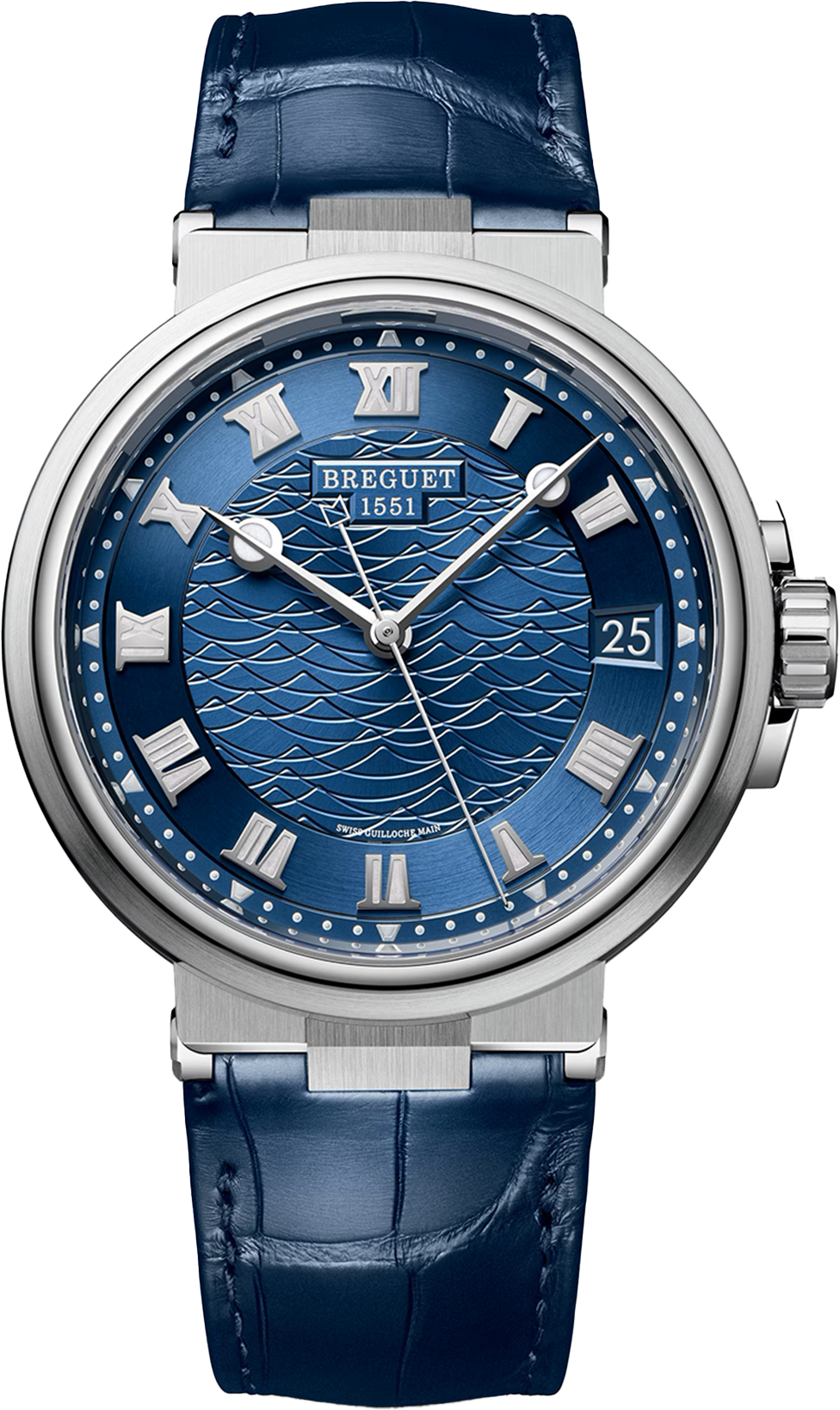 Breguet Marine Blue Dial Men 40 mm