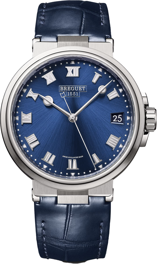 Breguet Marine Blue Dial Men 40 mm