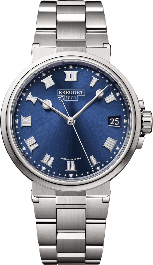 Breguet Marine Blue Dial Men 40 mm