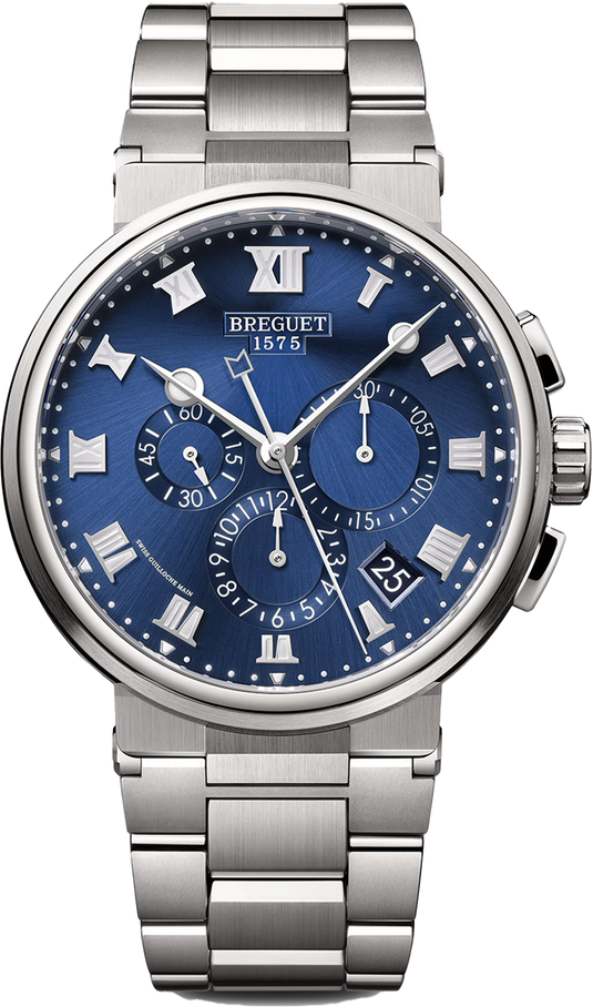 Breguet Marine Chronographe Blue Dial Men 42.3 mm