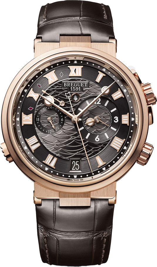 Breguet Marine Alarme Musicale Brown Dial Men 40 mm