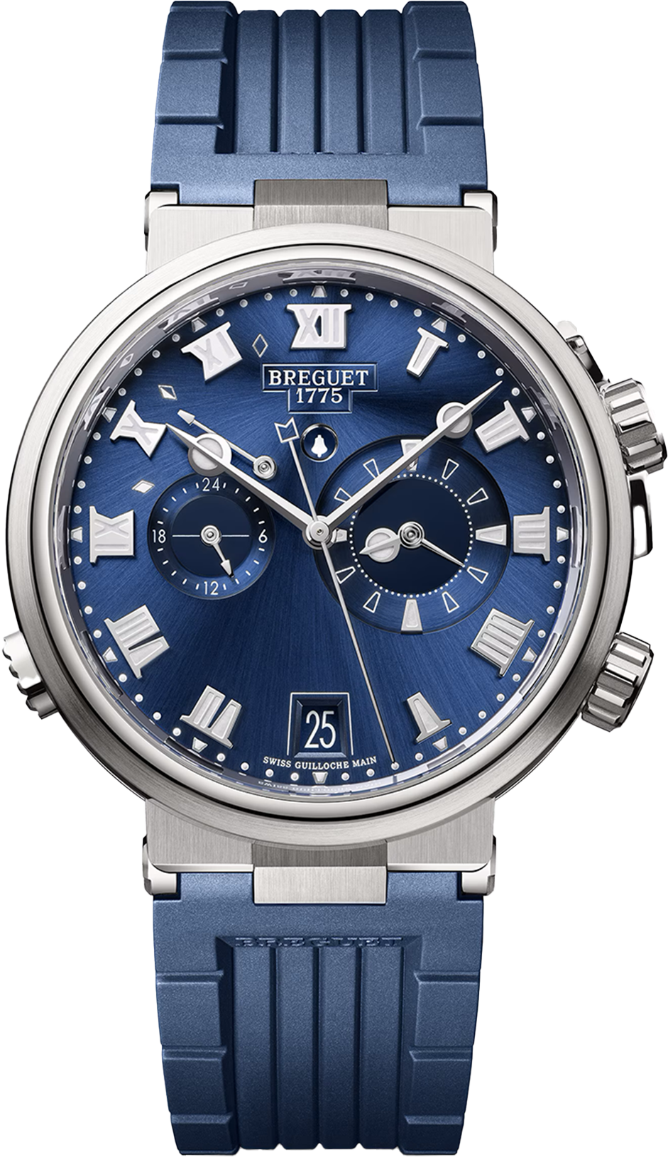 Breguet Marine Alarme Musicale Blue Dial Men 40 mm