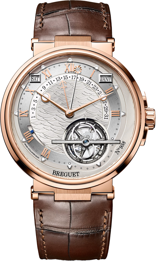 Breguet Marine Silver Dial Men 43.8 mm