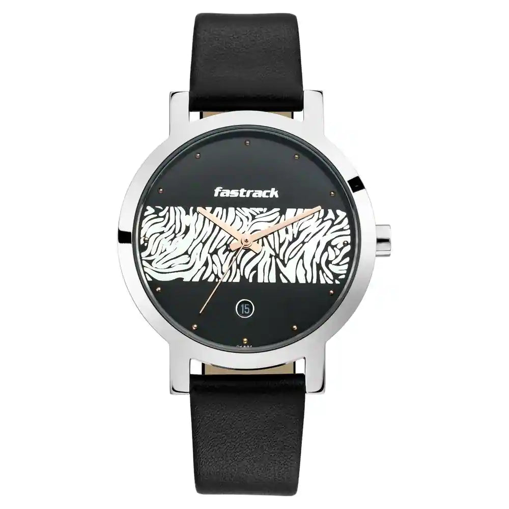 Animal Print Black White Pattern Zimson Watch Store