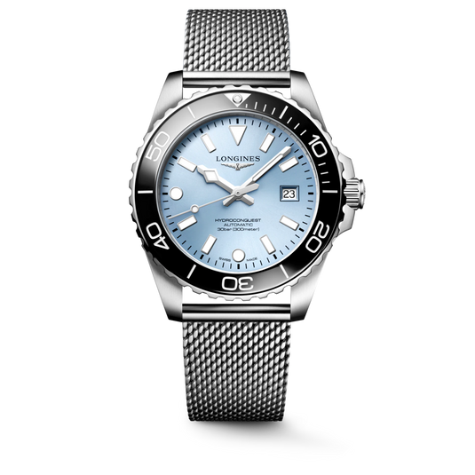 Longines HydroConquest Frosted Blue Sunray Dial Men 42mm L37884996