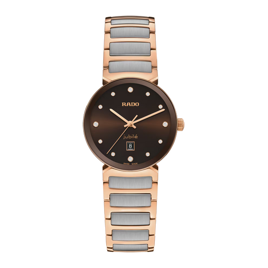 Rado Florence Classic Diamonds Yellow Gold Women's Watch 30mm