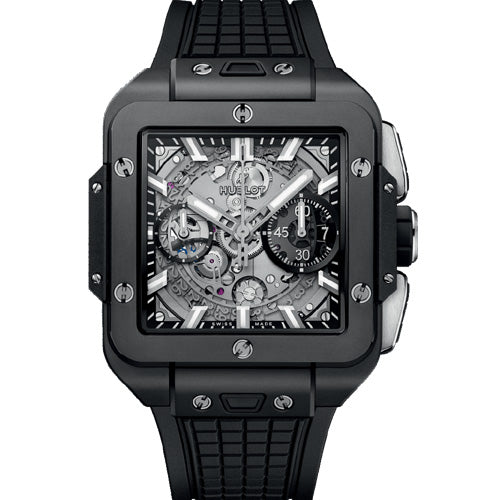 Hublot Square Bang Black Dial Men 42mm