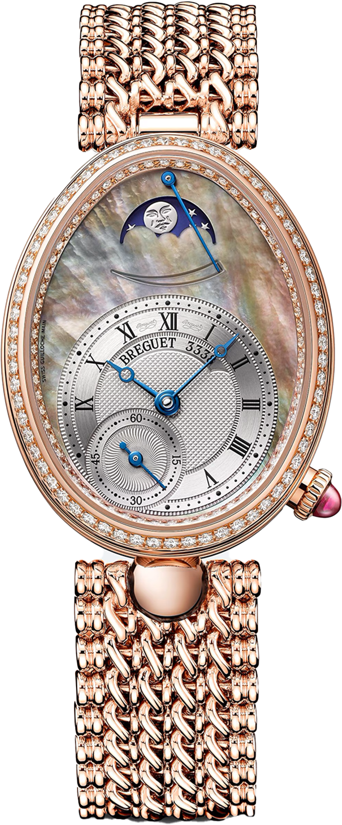 Breguet Reine De Naples 8908 Mother of Pearl Dial Women 36.50 mm