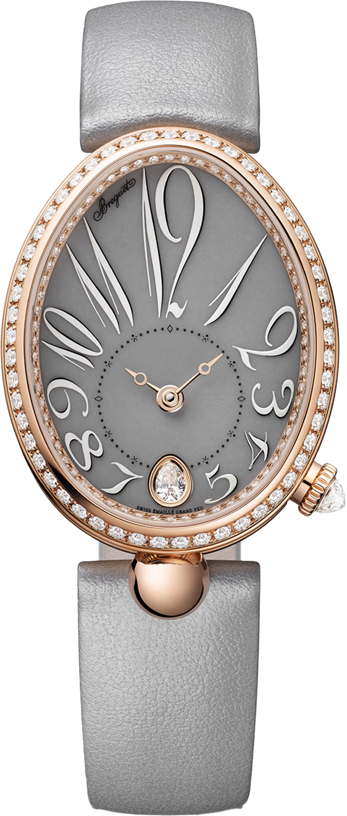 Breguet Reine De Naples 8918 Grey Dial Women 36.50 mm