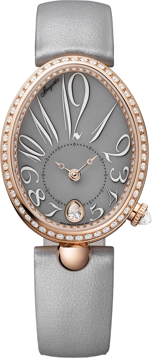 Breguet Reine De Naples 8918 Grey Dial Women 36.50 mm